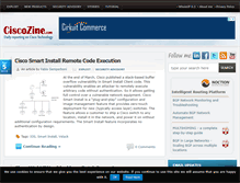 Tablet Screenshot of ciscozine.com